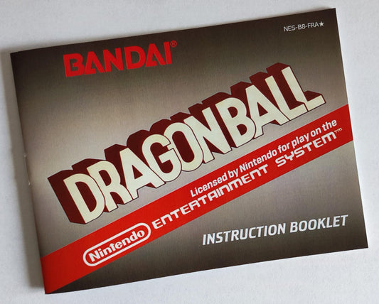 Notice Dragon Ball : Le Secret du dragon - NES - Français -