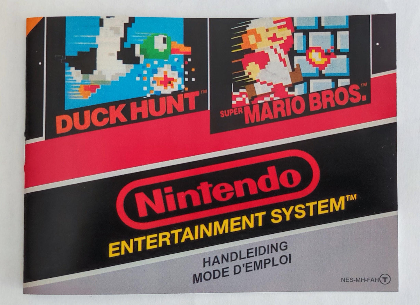 Notice Super Mario Bros, Duck Hunt - NES - Français -