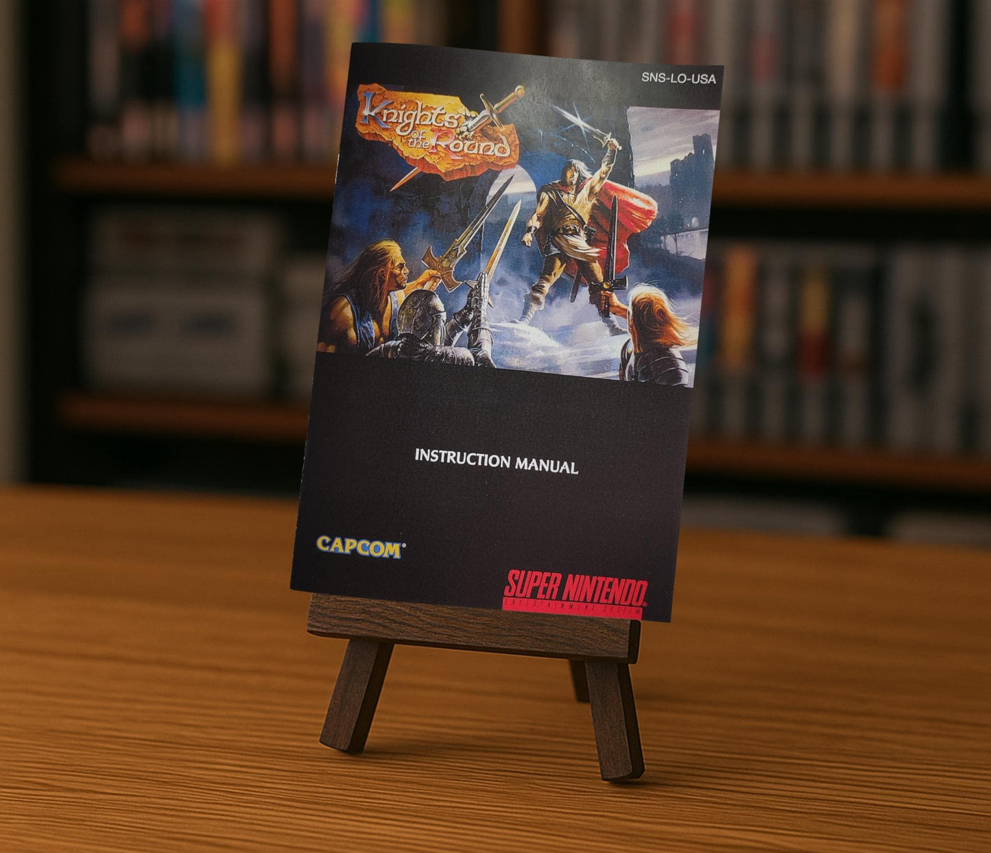 Notice Knights of the Round - SNES - Anglais -