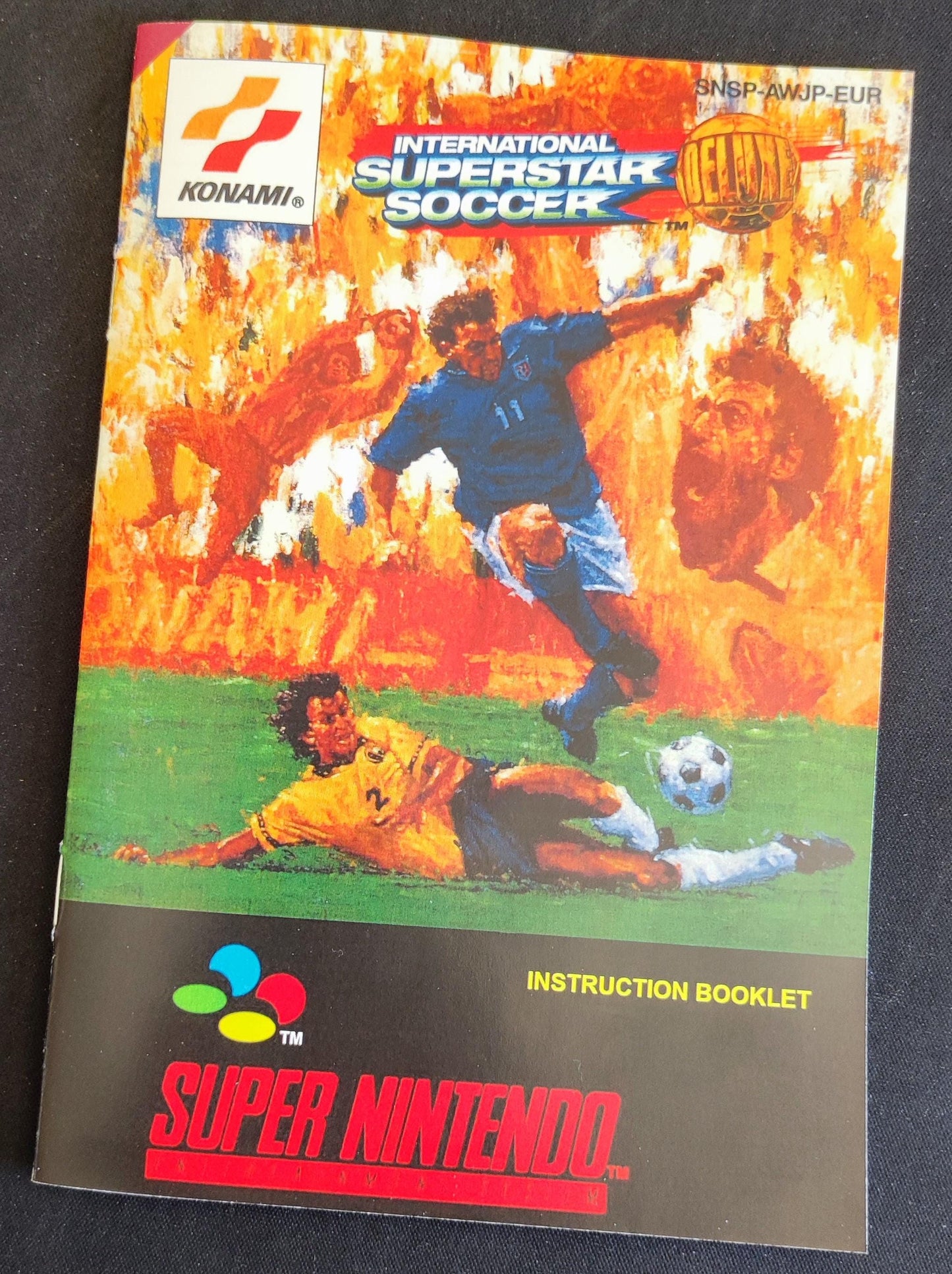 Notice International Superstar Soccer Deluxe - SNES - Français -