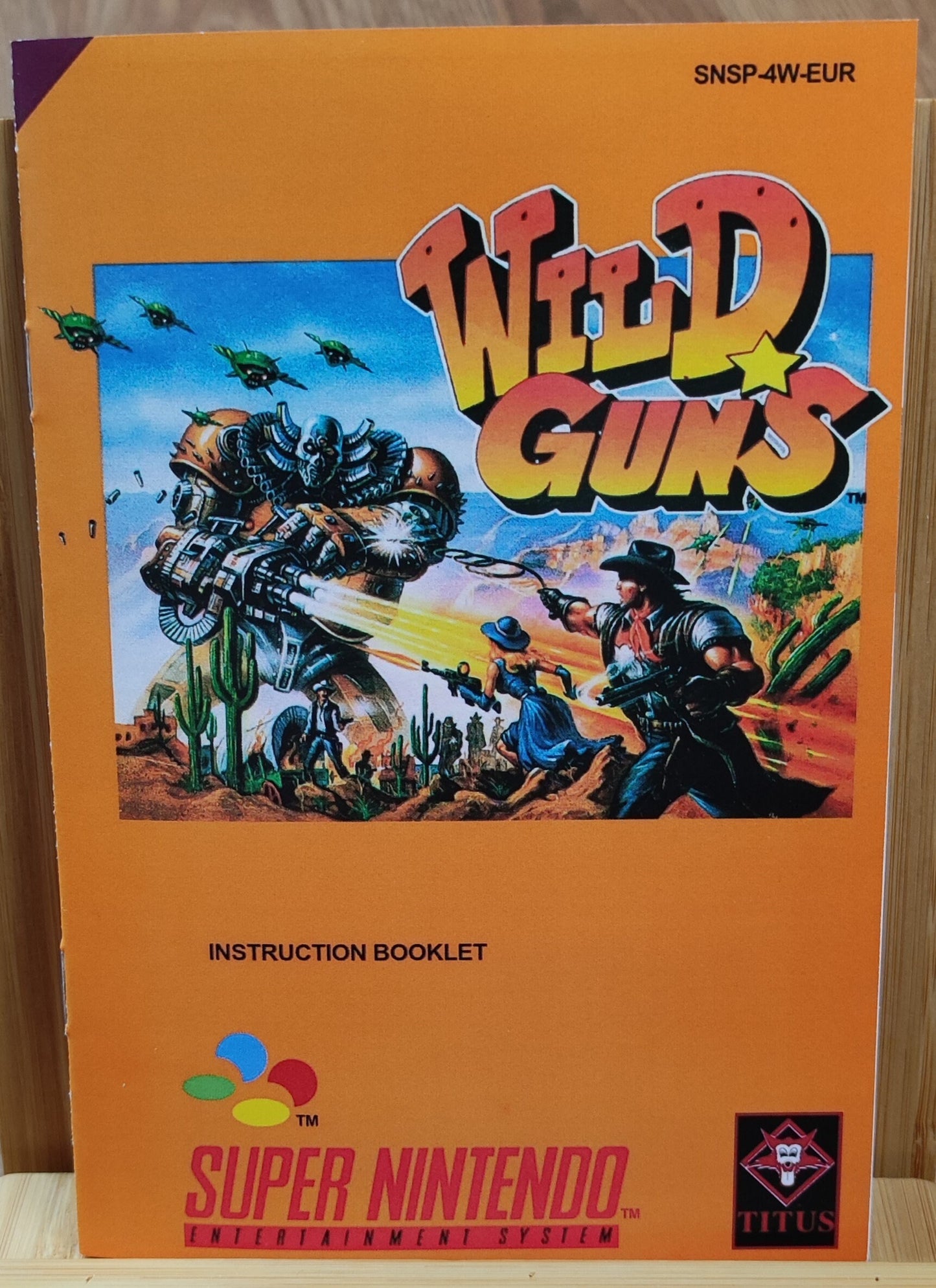 Notice Wild Guns SNES - Français -