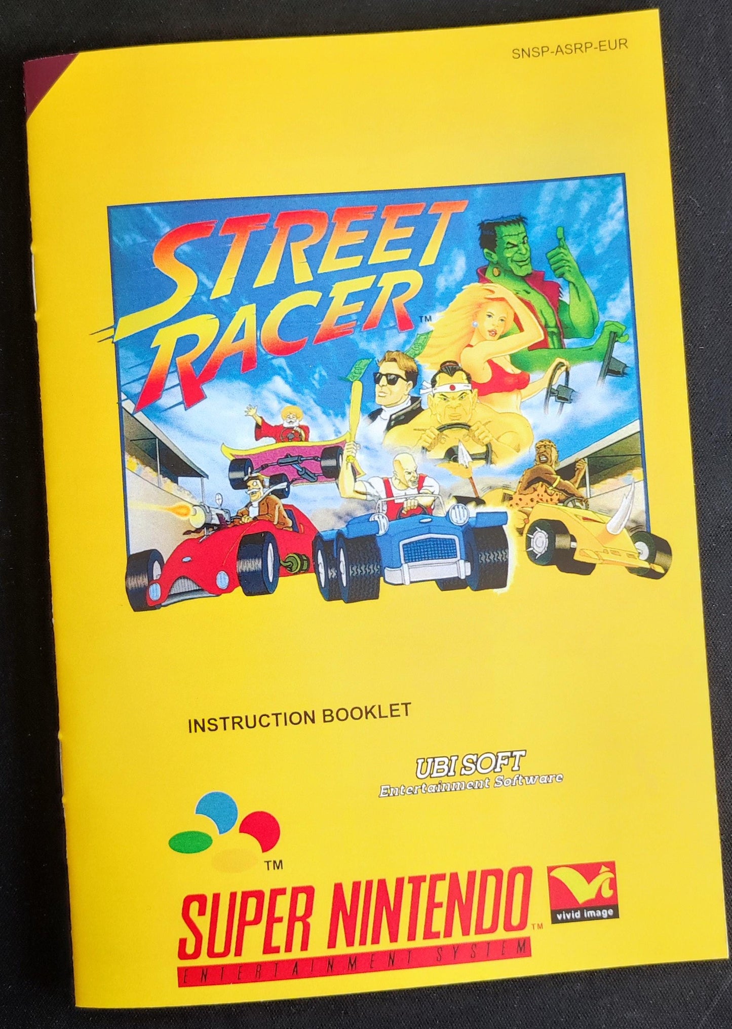 Notice Street Racer - SNES - Français -