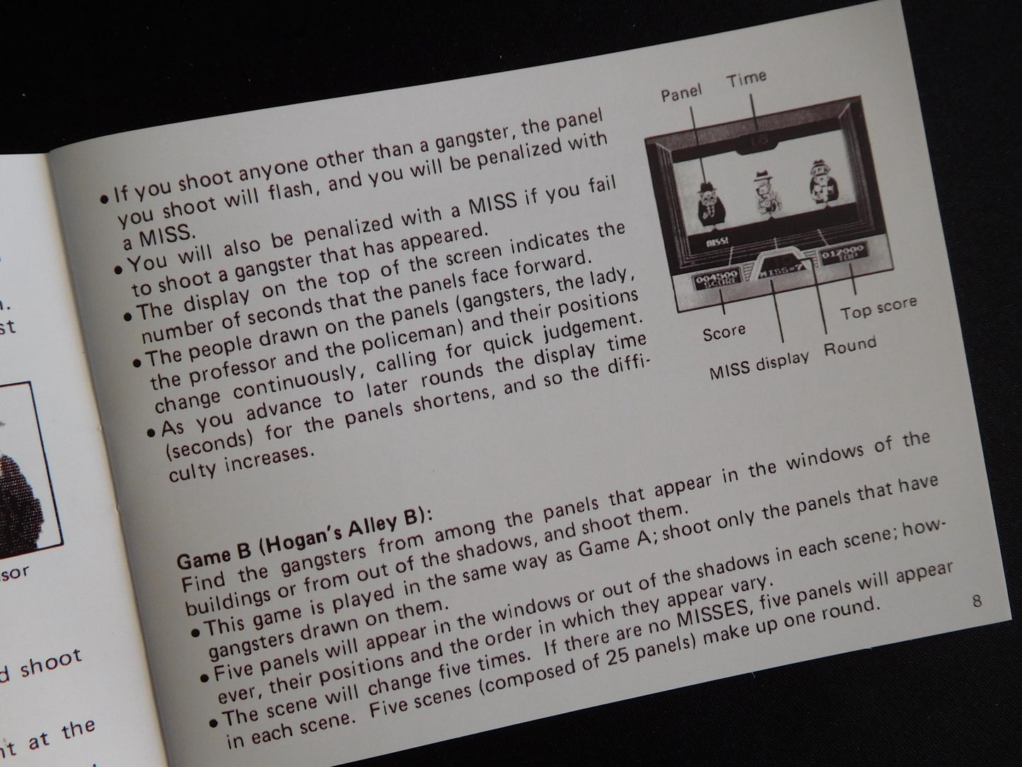 Notice Hogan's Alley - ASD - NES - Français/Anglais -