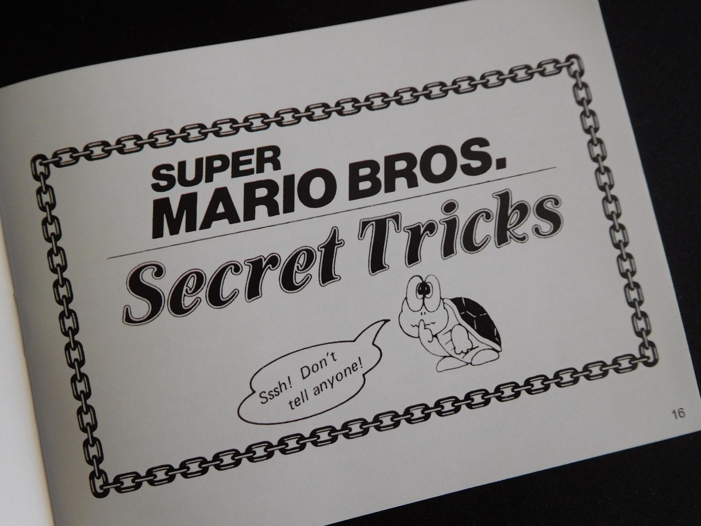 Notice Super Mario Bros. - ASD - NES - Français/Anglais -