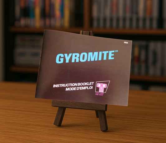 Notice Gyromite - ASD - NES - Français/Anglais -